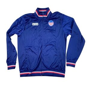 Men’s Fifth Sun soccer USA track jacket size XL